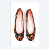 Flat Leopard Ballet Shoes