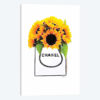 Shopper With Sunflowers