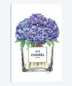 Vase Of Hydrangeas