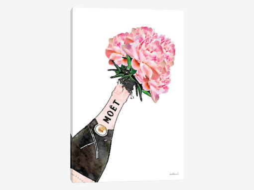 Champagne Pink Splash Peony V