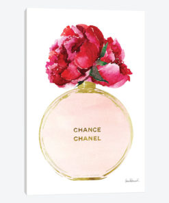 Perfume Round Solid In Gold, Nude, & Deep Peony