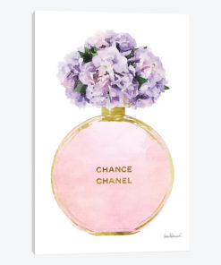 Perfume Round Solid In Gold, Pink, Purple, & Pink Hydrangea