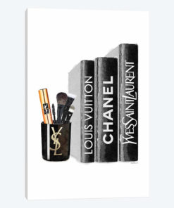 Books With YSL Candle Brushes