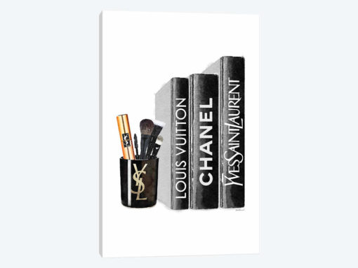 Books With YSL Candle Brushes
