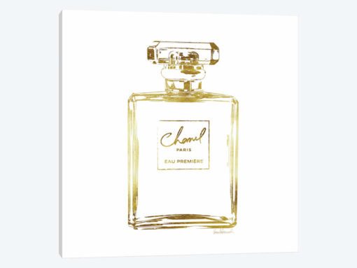 Gold Perfume Bottle