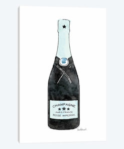 Champagne Teal Single Bottle