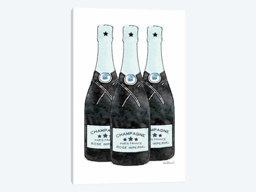 Champagne Teal Three Bottle