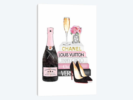 Pink Books  And Pink Champagne