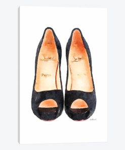 Black Heels Front View