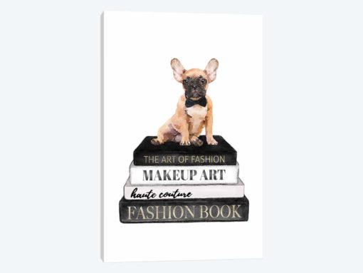 Books Of Fashion, Grey, Fawn Frenchie