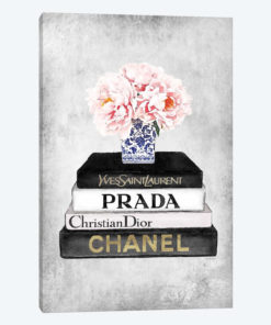 Books Of Fashion, Grey, Flowers, Grey Grunge