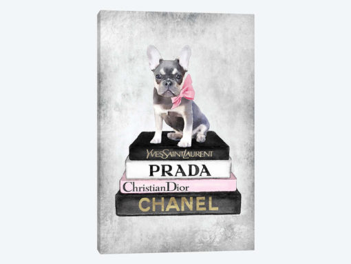 Books Of Fashion, Pink, Fawn Blue, Grey Grunge