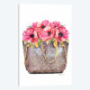 Brown Bag Filled With Red Poppies