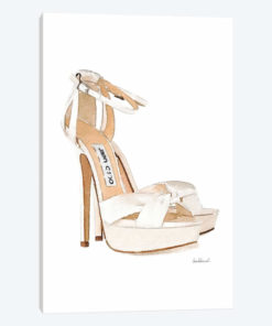 Cream Heels Side View