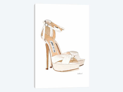 Cream Heels Side View