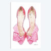 Light Pink Bowed Shoes