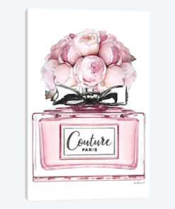 Short Perfume, Pink With Roses