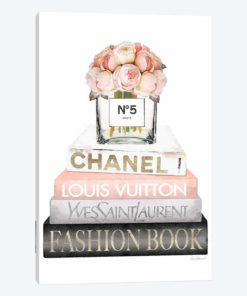 New Books Grey Peach With Peony Vase