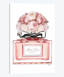 Short Perfume, Peach With Roses
