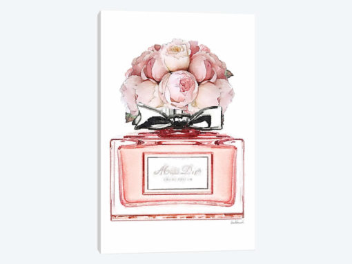 Short Perfume, Peach With Roses