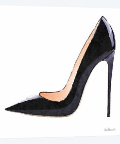 Tall Black High Heel