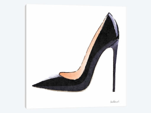 Tall Black High Heel