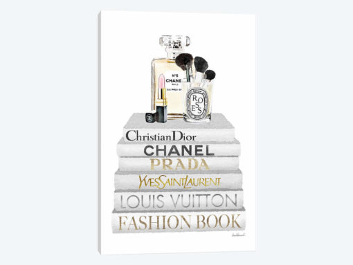 White Books With Make Up Set