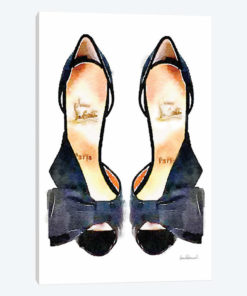 Black Bowed Shoes
