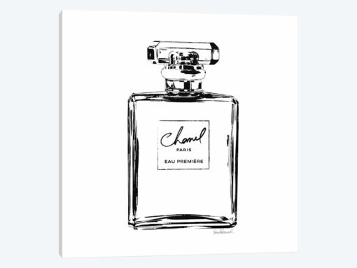 Black Perfume Bottle