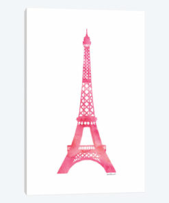 Pink Eiffel Tower