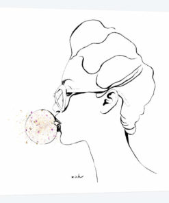 Glitter Bubble Gum
