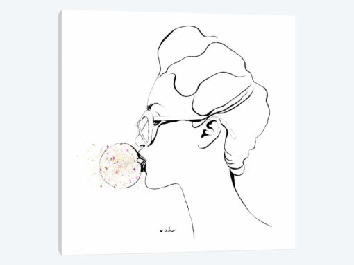 Glitter Bubble Gum