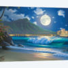 Waikiki Surf Aglow