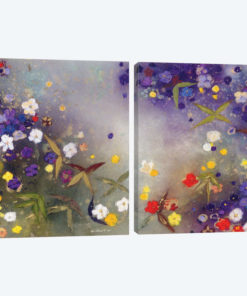 Gardens in the Mist Diptych