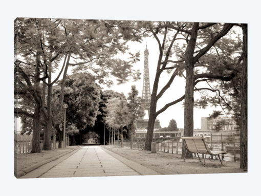 Promenade et Tour Eiffel