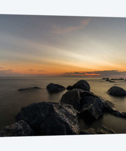 The Baltic Sea At Sunset