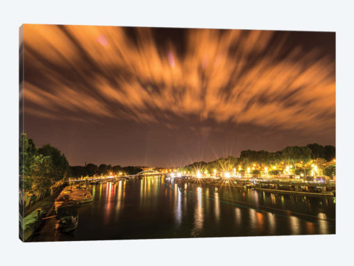Night Over The Seine