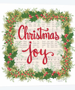 Christmas Joy Holiday Wreath