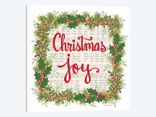 Christmas Joy Holiday Wreath