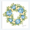 Hydrangeas in Bloom Wreath
