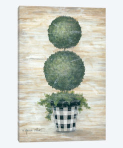 Gingham Topiary Spheres