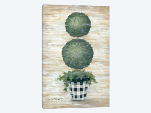Gingham Topiary Spheres