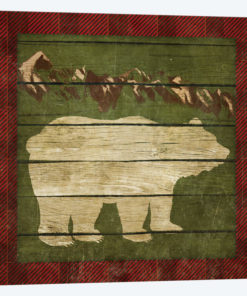 Rustic Nature on Plaid I