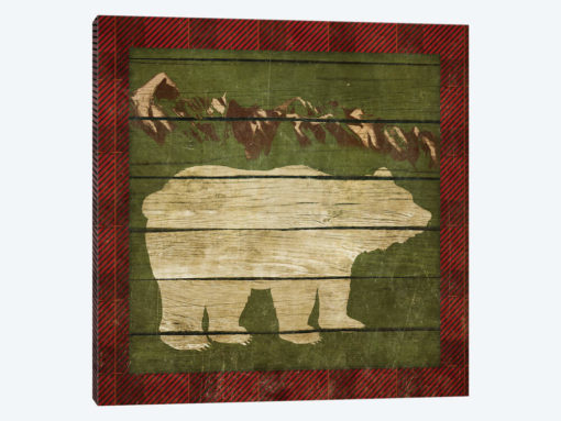 Rustic Nature on Plaid I