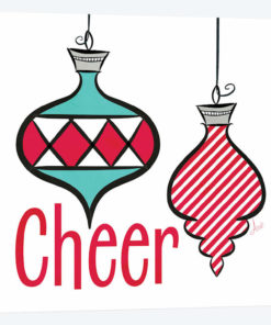 Joyful Christmas Ornaments I