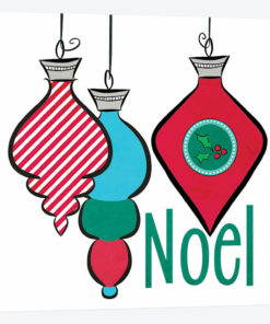 Joyful Christmas Ornaments III