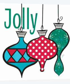 Joyful Christmas Ornaments IV