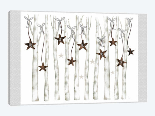 Merry And Bright Birch Trees I