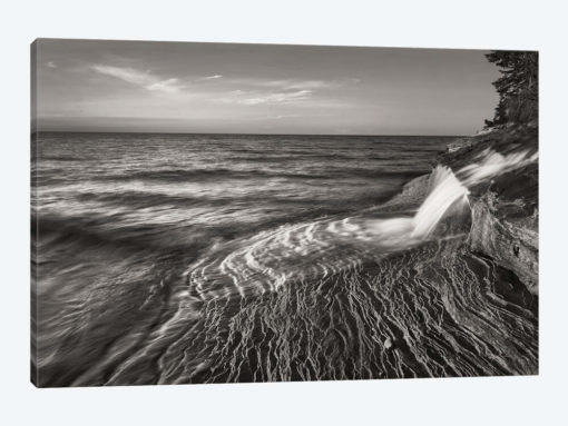 Pictured Rocks Michigan II BW