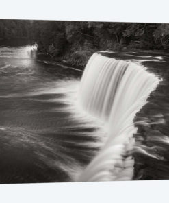 Tahquamenon Falls Michigan I in Black & White